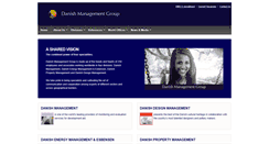 Desktop Screenshot of danishmanagement.com